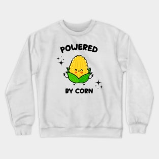 Powered By Corn Crewneck Sweatshirt